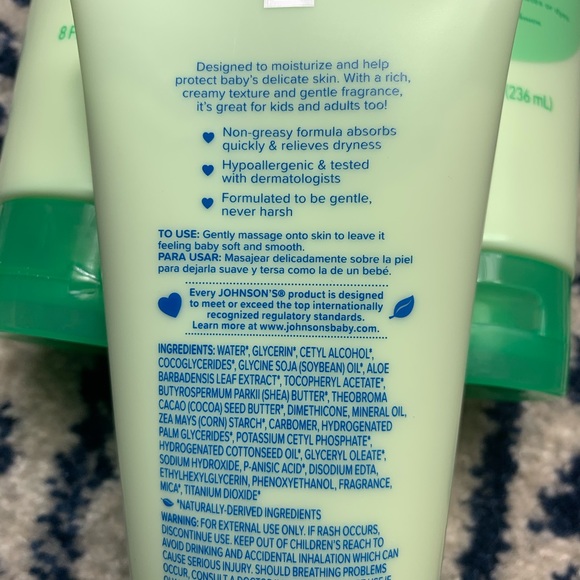 COPY - 3 New Johnson’s Baby Creamy Oil Aloe & Vit… - Picture 2 of 5